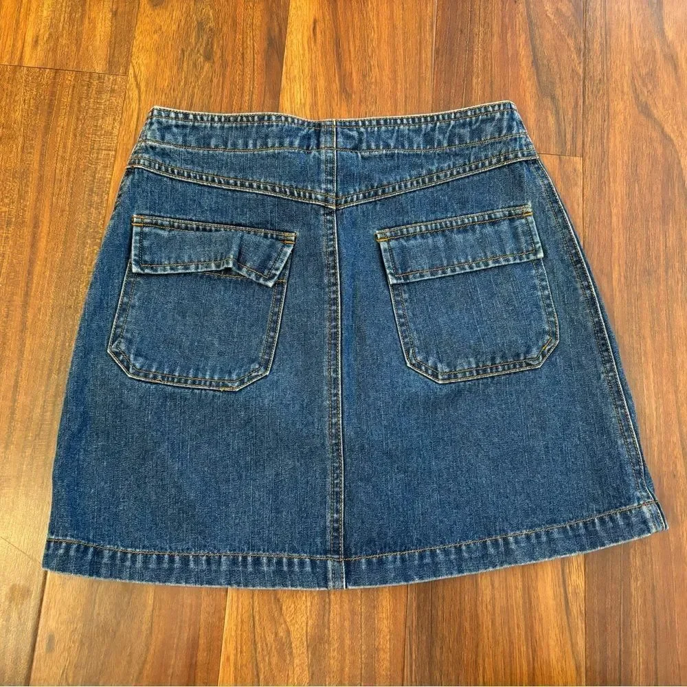 Gap vintage 2002 y2k denim jean skirt